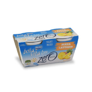 Yogurt senza lattosio magro ananas
